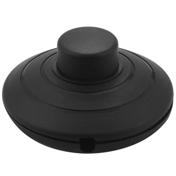 1 бр. Черен вградена лампа с ножным ключ, бутон за включване, педала на светлината, foot switch