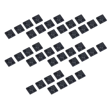 1000 Броя Самозалепващи Кабелна Замазка За Определяне на Основния Картодържател, 20 X 20 X 6 мм