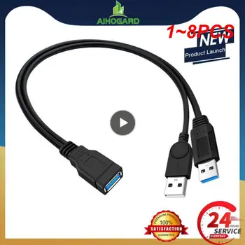 1 ~ 8ШТ Мини USB Кабел T-port mini USB Кабел за данни 0. 0.5 M 1.5 M 5 M USB КЪМ USB Бързо Зарядното Устройство За MP3 MP4 Плейър Автомобилен Видеорекордер Цифров