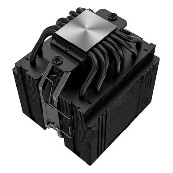 1 БР. Процесора Охладител С два Вентилатора SE-207-XT SLIM BLACK 7 Топлинна Тръби Itx Радиатор за Охлаждане на Радиатора, За да AMD 1700 Am4 2011