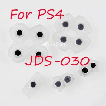 1 комплект Висококачествени Токопроводящих Гумени Контактни Площадки за Подмяна на Контролера на PlayStation 4 PS4 JDS-030 040 L2 R2