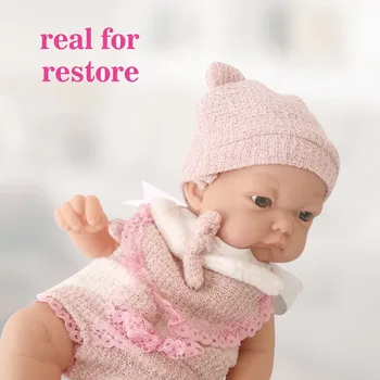 10-инчов кукла-Реборн Реборн, силиконова кукла за цялото тяло, кукли за момичета и момчета, Детски играчки за момичета, подаръци