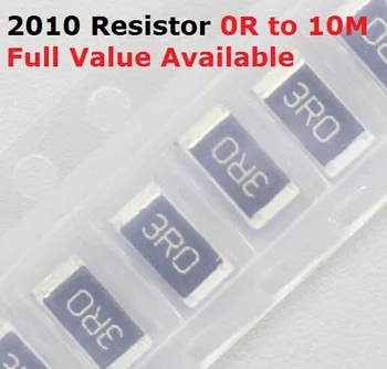 100 бр./лот SMD чип 2010 Резистор 4,3 М/4,7 М/5,1 М/5,6 М/6,2 М/Ω Съпротивление 5% 4.3/4.7/5.1/5.6/6.2/ M Резистори 4M3 4M7 5M1 5M6 6M2