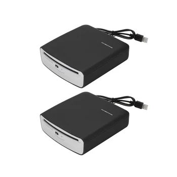 2 бр. Авто радио, плейър CD/DVD-дискове с USB порт, външна стерео система за автомобил мултимедиен плеър с Android