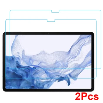 2 елемента екран Протектор за Samsung Galaxy Tab S7 Plus S7 FE Закалено Стъкло за Samsung Galaxy Tab S8 Ultra S8 Plus Защитена Филм