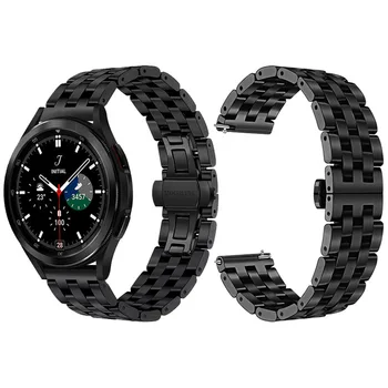 20 mm 22мм Метална Каишка за Samsung Galaxy Watch 5/4 40 мм 44mm Гривна от Неръждаема Стомана Galaxy Watch6 Classic 43 47милиметър/5 Pro 45 мм