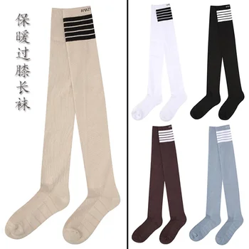 23 Нови дамски чорапи за голф, изолирана зимни чорапи с дължина 53 см над коляното, персонални зимни чорапи за голф