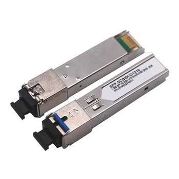 2X20 км Одноволоконный модул SC GPON Gigabit SFP оптичен модул е Съвместим с ключ HP H3C