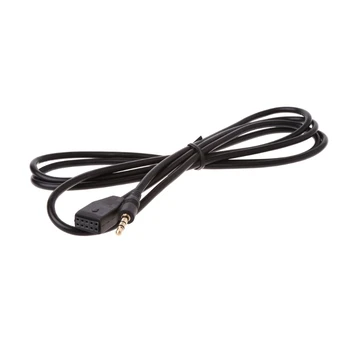 3,5 мм Автомобилен Вход AUX кабел с конектор за музикален адаптер за Iphone E46