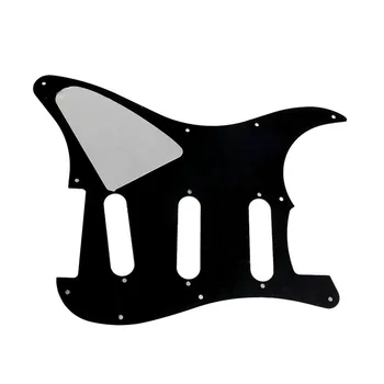3-Слойная тампон за електрически китари черен цвят за Strat New
