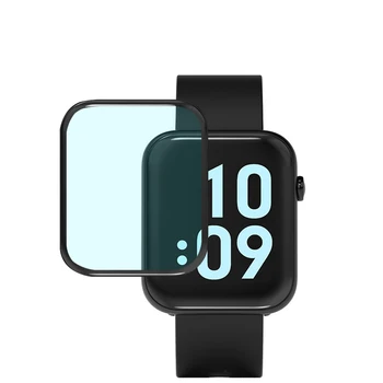 3D Извити напълно меко защитно фолио за защита на екрана на дисплея LCD Ticwatch GTH Watch Sport Smartwatch