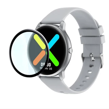 3D Извити Пълна Мека Защитно Фолио За Защита на Спортни Часа Xiaomi Imilab KW66 Smartwatch LCD Display Screen Protector