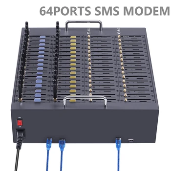 4g SMS-модем, 64 пристанището, 64sim-карти, устройство за изпращане на sms-съобщения, на фабричните ниски цени, 4g lte-модем, устройство за изпращане на sms-съобщения.