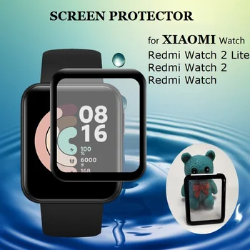 5ШТ 3D Заоблена Мека Защитно Фолио за екрана Xiaomi Redmi Watch 2 Lite Smart Watch С Пълно Покритие Защитно Фолио за Mi Watch Lite