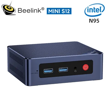 Beelink Mini S12 Pro Intel 12th в n100 Intel 11th N5095 Мини-КОМПЮТЪР 8GB 128GB 256G SSD N95 Тенис на компютърни Игри VS GK3V