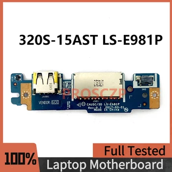 CAUSC/SD LS-E981P Висококачествени резервни Части За Лаптоп Такса Бутона на Захранването за Lenovo Ideapad 320S-15AST USB-заплащане на 100% Напълно Тествани В ред