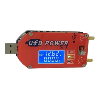 DP3A Цифров дисплей USB Регулируема модул захранване 1-30 В 2A 15 W Мобилна линия на засилване на скоростта на вентилатора Регулатор на вентилатора