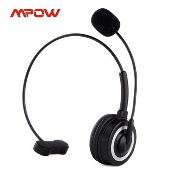 Mpow BH69 - еднопосочна бизнес Bluetooth слушалки 5.0 с wi-fi глас микрофон за повикване на водача в офиса за обслужване на клиенти.