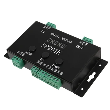 SP201E DMX512 WS2812B WS2811 Декодер контролер DMX-SPI, поддръжка на множество чипове