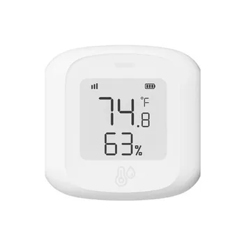 WIFI/ Sasha Интелигентен сензор за температура и влажност на въздуха, влагомер за стая, термометър за поддръжка на Smart Life Алекса Home
