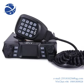YYHC QYT KT-980plus Автомобилна радиостанция VHF UHF висока мощност 75 W двойна лента авто мобилен телефон Walki Talki