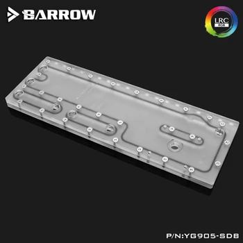 Акрилна дъска Barrow като воден канал за корпуса на компютъра IN WIN 905 както на централната, така и за графичен процесор RGB 5V 3PIN Waterway