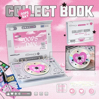 Американски Ретро Ретро cd Kpop под формата на задължителни за фотокарточек, са подбрани книга, Държач за Фотокарточек Idol, Албум за фотокарточек