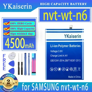Батерия YKaiserin nvtwtn6 4500mah живот за SAMSUNG nvt-wt-n6 Mobile Phone Bateria
