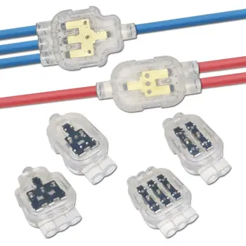 Водоустойчив вставной жак за клеммной накладки, съединител за кабели, практично кабел, високо качество на електрически принадлежности.