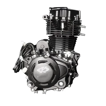Горещи продажба Cg150 400cc Проста конструкция на отработените газове на двигателя на мотоциклет