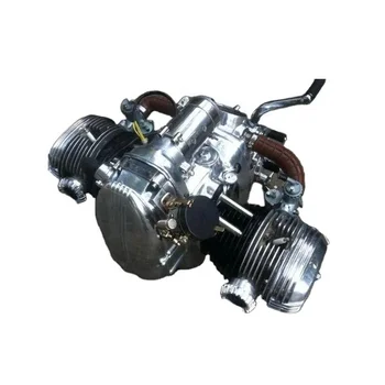 Двигател на мотоциклет CJK750 в събирането на Assy Montaje del motor de motocicleta comp