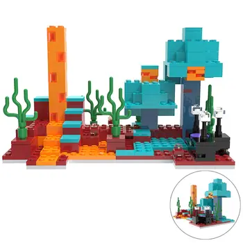 Детска сцена в пясък Twisted Forest Toys Set 257 за събиране на MOC Build