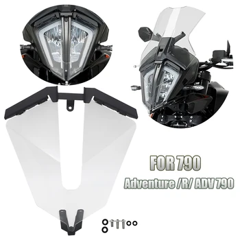 За 790 Adventure / R /S 890 Adventure R 390 Adventure 2020 2021 Нови Акрилни Аксесоари за мотоциклети Защитно покритие фарове