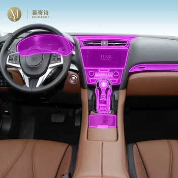 За Acura CDX 2021-2023 Филм за купето на автомобила инструментално табло пиано централна конзола на скоростния Защита от надраскване, прозрачен TPU PPF