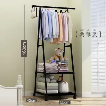 Закачалка за дрехи Домашната Закачалка за дрехи в помещения Закачалка за дрехи в спалнята Триъгълник за пода в стаята с отлична опора