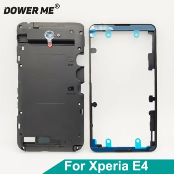 Закрепването на предната рамка на LCD дисплея на гърба на капака Hoder за Sony Xperia E4 E2003 E2033
