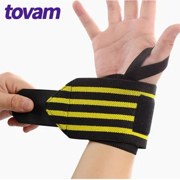 Защита на китката за фитнес под налягане, мъжки спортни ръкавици за защита на китките от разтягане, превръзка за силови тренировки, защита на китките с твърд напрежение, захранващ каишка