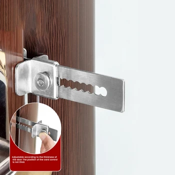 Защитен Портативен вратата на щепсела, Блокирането на вратата на хотела, с устройство за заключване на дома за сигурност, с устройство за заключване на вратите