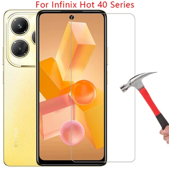 защитно фолио за екрана infinix hot 40 pro 40i защитно закалено стъкло за мобилен телефон infinity hot40 i hot40i 40pro hot40pro film glas