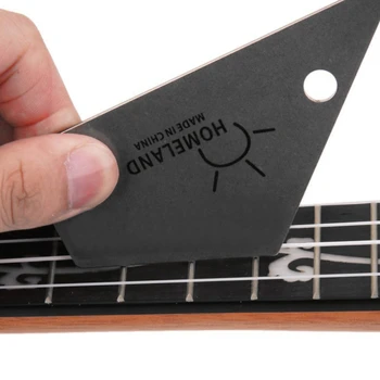 Инструмент за изравняване на ладов за триъгълна линия Steel Дейци Luthiers Guitar Tool Supp