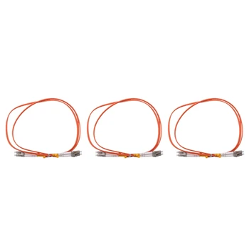 Кабел за свързване 3ШТ с дължина 1 м двухшпиндельный мулти-режим LC-LC От До LC LC оптичен пач кабел