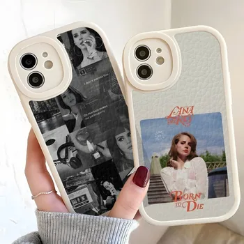 Калъф за телефон Lana Del Rey за Iphone 14 12 13 Pro Max 11 Mini X Xr Xs 7 8 Puls Силиконов калъф от овча кожа