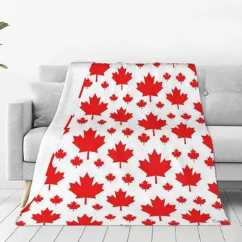 Канадски Флаг на Кленов Лист, Емблема, Одеяло, Покривка За Легло, Плажен Диван-Легло King Size