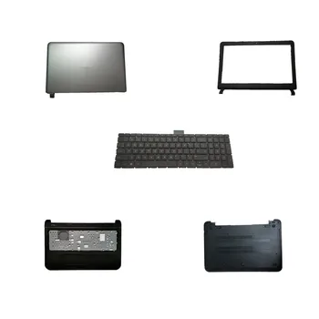 Клавиатура за лаптоп главни букви Горната част на задния капак на LCD дисплея Долния капак на корпуса за HP EliteBook 2170p Черно САЩ