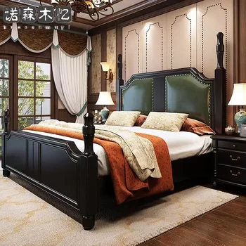Компактен Комплекти спално бельо Двоен Японски Модерен рамка на легло, Естетичен Camas King Size, Безплатен Луксозно обзавеждане за спални Envio