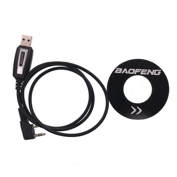 Лек USB-кабел за програмиране BAOFENG UV5R/888s Уоки Connector Тел JIAN