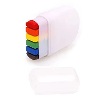 Луминесцентна боя Rainbow Face Paint Stick Комплекти за colorization лице Професионални които не са токсични за походи в подкрепа на дейности на Фестивала