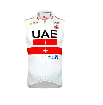 Лятна жилетка за колоезденето без ръкави отбор на ОАЕ 2024 Мтб Облекло Велосипеден Майо Велосипедна облекло Ciclismo