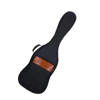 Мек калъф за китара с подплата от двойно контролирано през рамо, прахоустойчив калъф за електрическа китара за акустична, класическа китара, ukulele