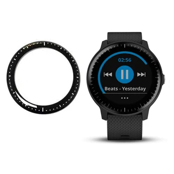 Меко защитно фолио 3D Full Edge за защита на екрана музикални часа Garmin vivoactive 3 Smartwatch